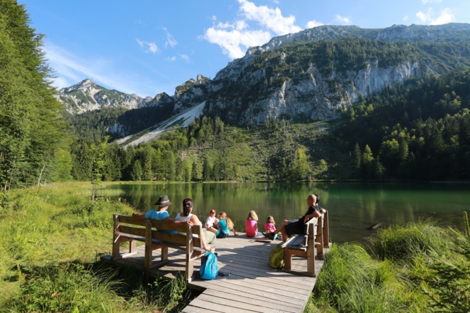 Rast am Inzeller Frillensee. Entspannung pur.