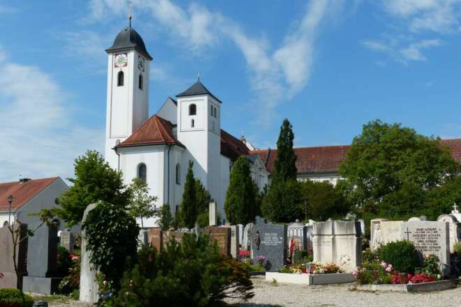 ehemaliges Kloster Kirche Rott a.Inn