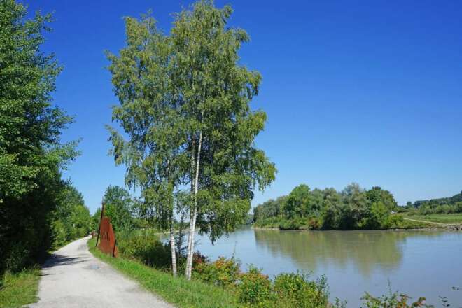 Inndamm bei Rosenheim