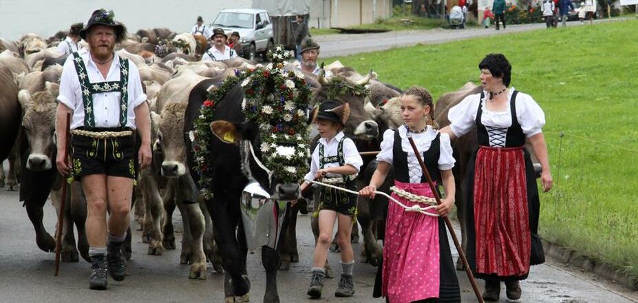 Viehscheid in Gunzesried