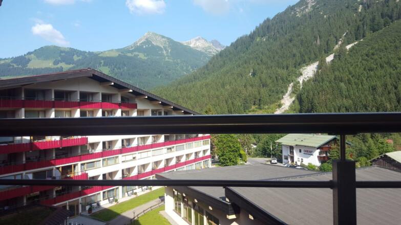 Blick vom Appartement Alpendohle