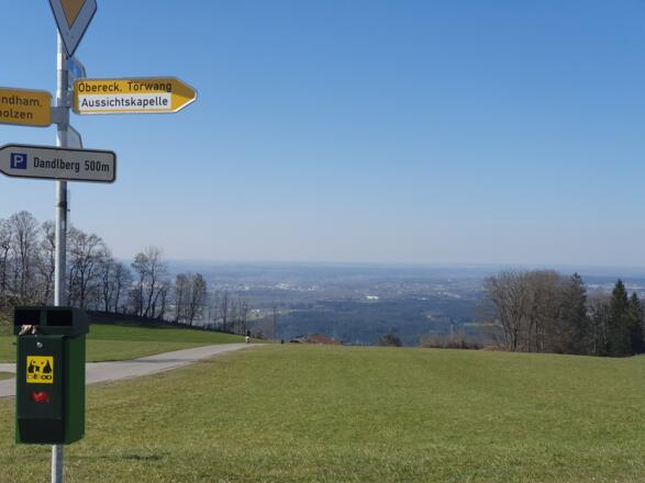 Samerberg - Steinkirchen Richtung Rohrdorf, Laberg
