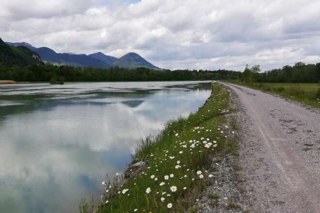 Blick ins Bayerische Inntal