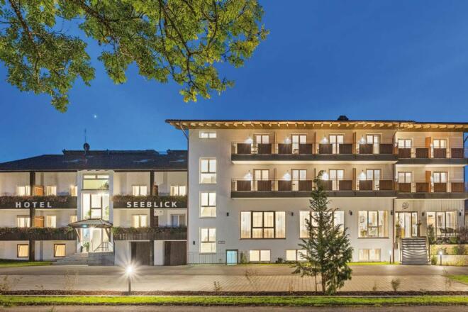 Hotel Seeblick Obing - Aussenansicht