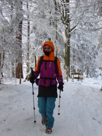 Auf dem Weg zur Salmaser Höhe