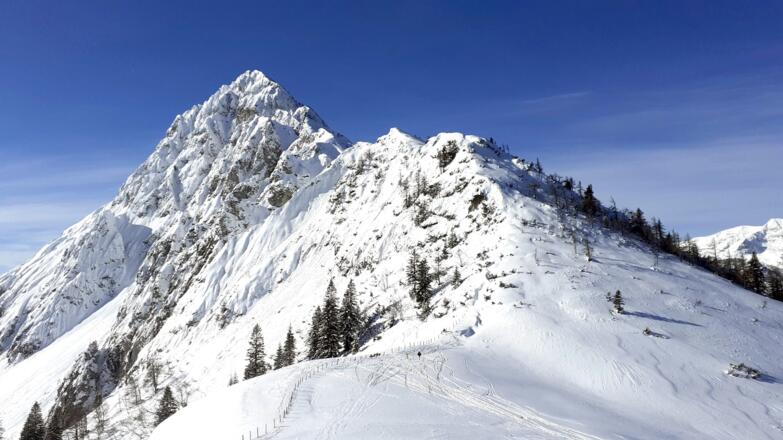 Blick zum Arlingsattel beim Anstieg zum Kl. Bosruck