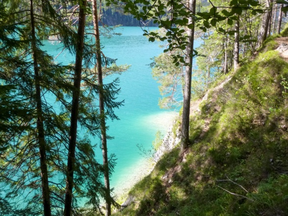 Am Wanderweg entlang des Weißensees 931m. Z25