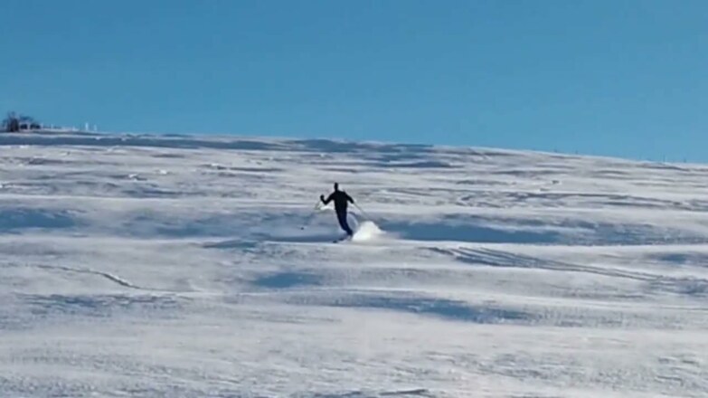 Weite, sanft geneigte Hänge an der Trähers-Alpe bieten herrliches Gelände für Backcountry-Ski