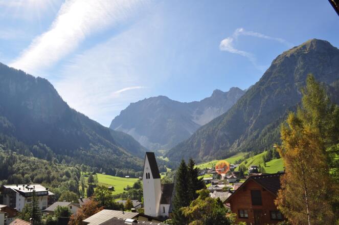 Ausblick vom Balkon