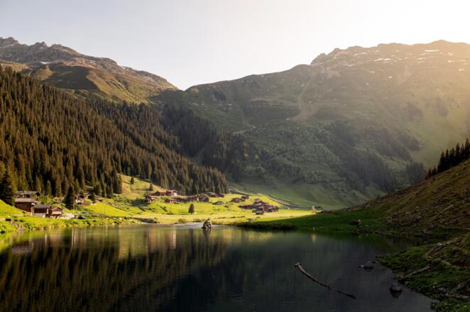 Walsersiedlung Schlappin und Schlappinsee