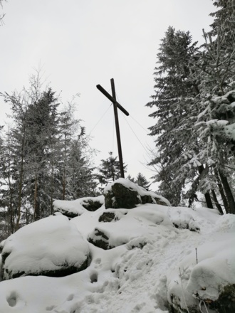 Schopf - Gipfelkreuz
