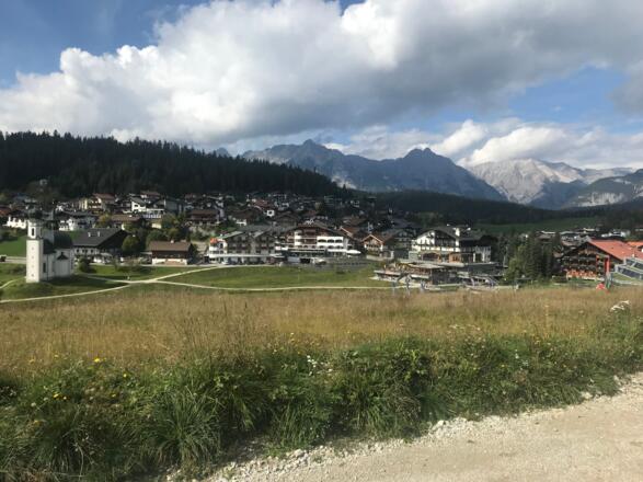 Blick auf Seefeld