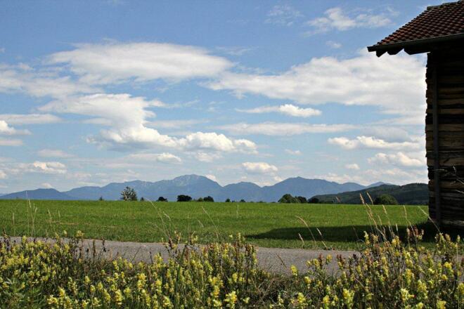 Alpenpanorame bei Habach