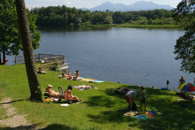 Seebad, Abtsdorfer See