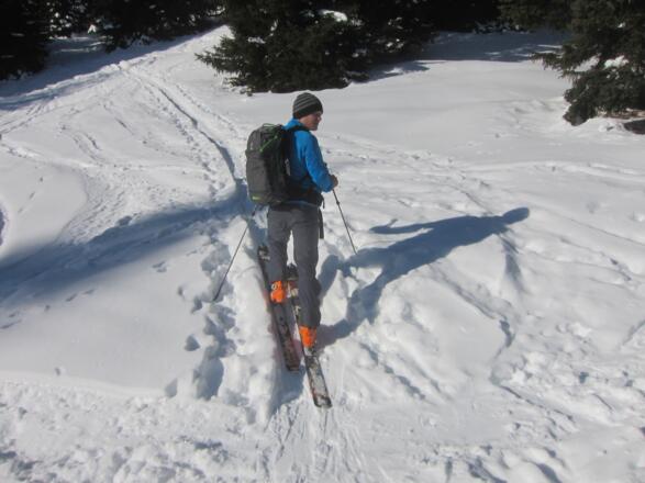 Abkürzung kurz vor der Kastnerbergalm