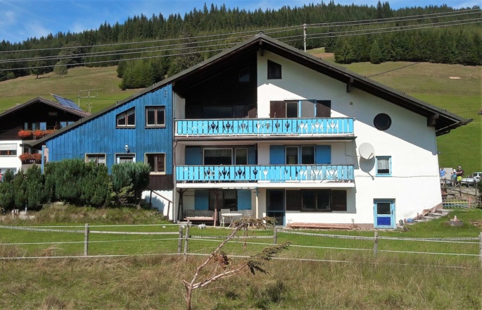 Rohrmooshöfle in Jungholz - Terrasse und Balkon mit Ausrichtung nach Süden