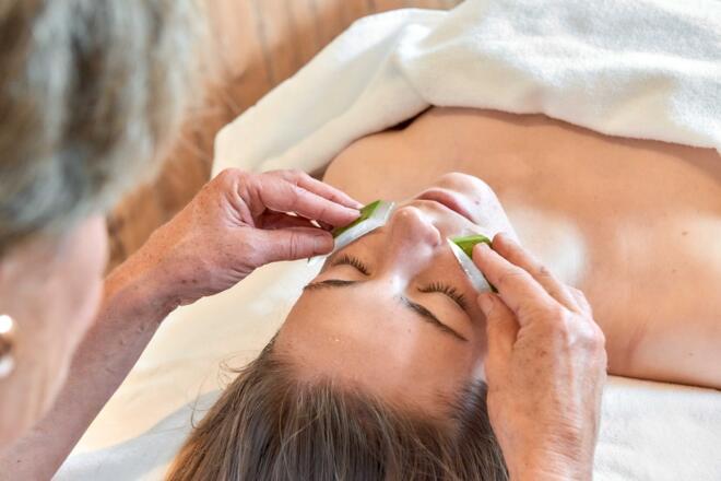 Aloe Vera Behandlung