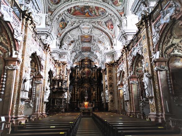Rokoko-Ausgestaltung Stiftskirche Schlierbach