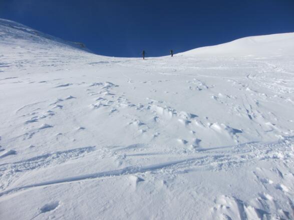 die letzten Meter zum Muttenjoch
