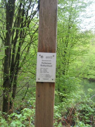 Wegekreuz beim Eichsee