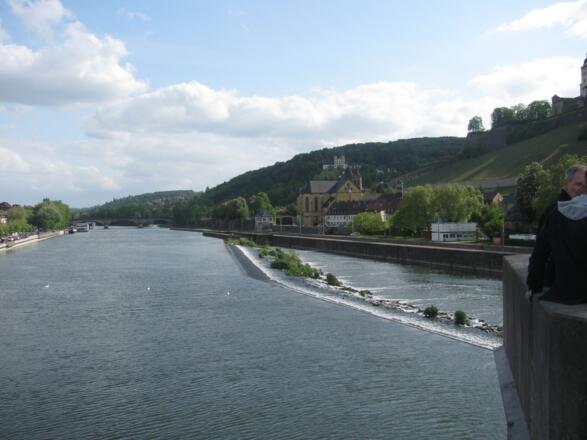 Entlang des Mains Richtung Süden