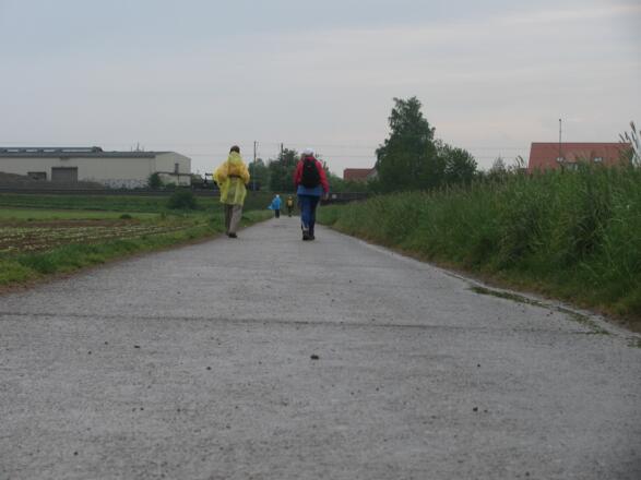 Es geht auf Bergtheim zu