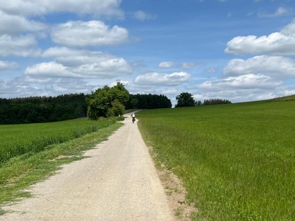 Lechradweg bei Stadl