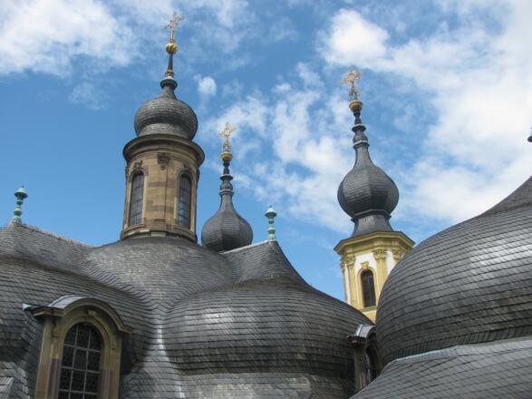 Türme des Käppele in Würzburg