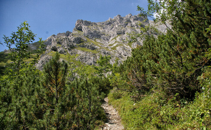 Schiebepassage unteralb des Torrener Jochs