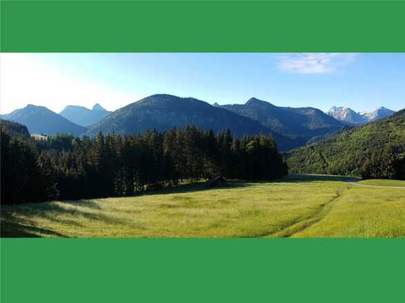 Ein Genuss für Wanderer und Mountainbiker.