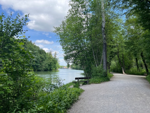 Lechradweg kurz vor Landsberg