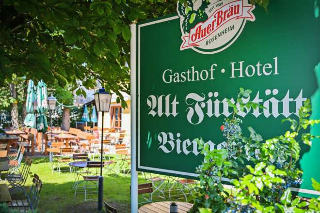 Hotel Gasthof Alt Fürstätt - Biergarten