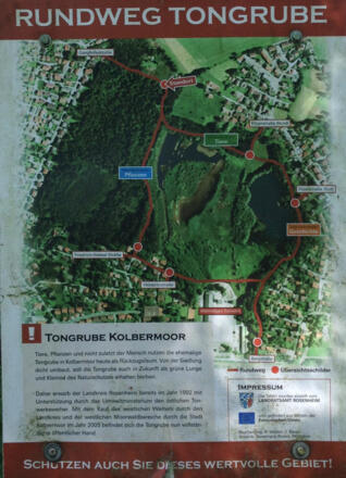 Infotafel Tonwerkweiher