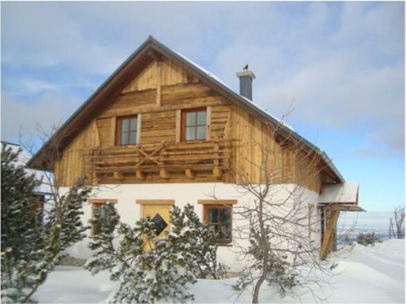 Hochkogelhütte im Winter