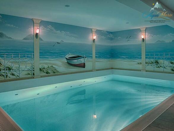 AquaMarie - Appartements, Hallenbad und Sauna