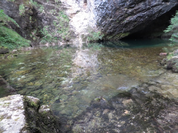 Karstquelle Pießling Ursprung, Vorderstoder