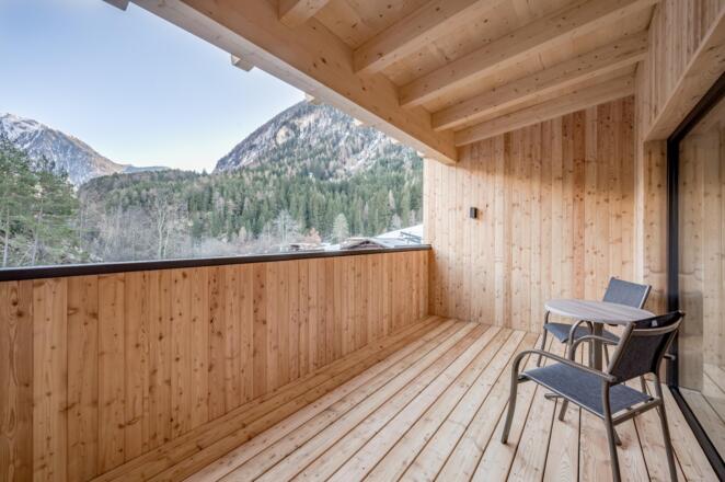 Balkonaussicht Suite Kanzel