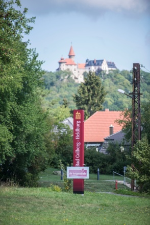 Blick auf die Veste Heldburg
