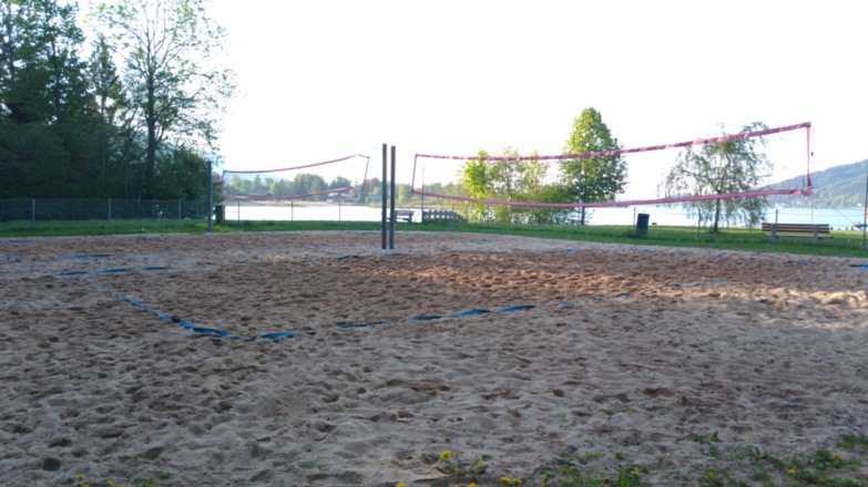 Beachvolleyball-Platz, Ringsee Rottach-Egern