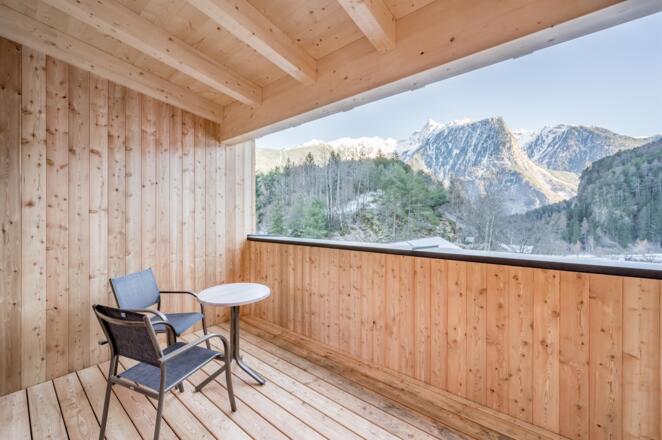 Balkonaussicht Suite Kanzel