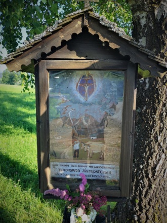 Wegkreuz beim Weingart, Roßleithen