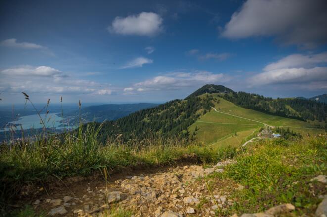 Setzberg mit Blick zum Tegernsee