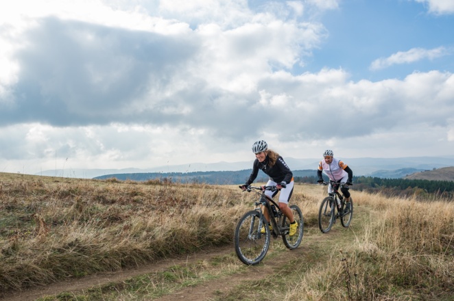 Mountainbiken in der Rhön
