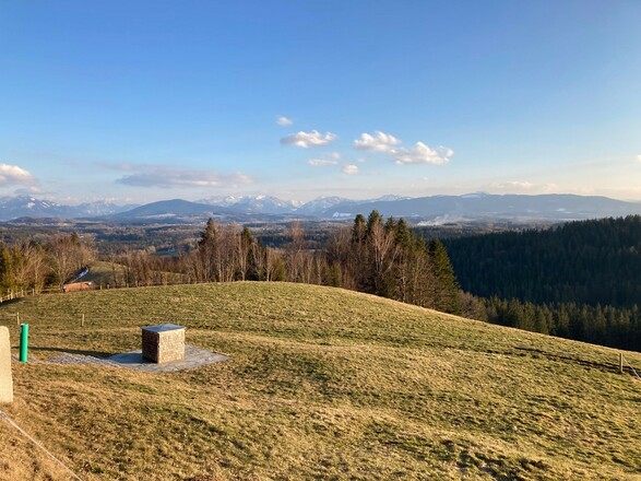 Mangfallgebirge vom Fentberg aus