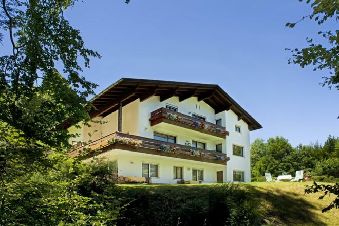 Hausansicht von unten