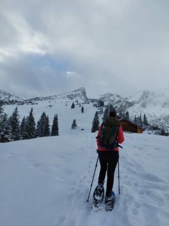 Kurz vor der Stuibenhütte
