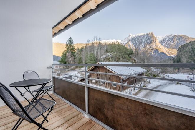 Aussicht Balkon Suite Kohlstatt
