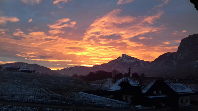 Abendstimmung Winter