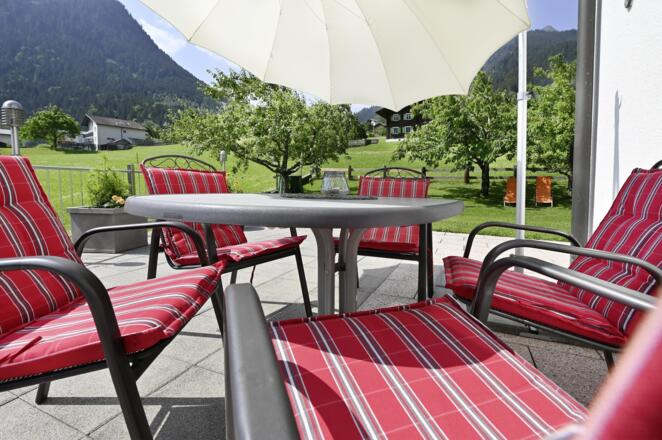 Sitzplatz in freier Natur