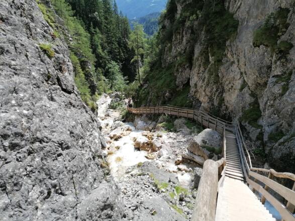 Klammen durchwandern